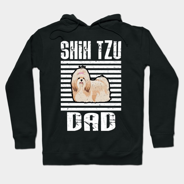 Shih Tzu Dad Proud Dogs Hoodie by aaltadel